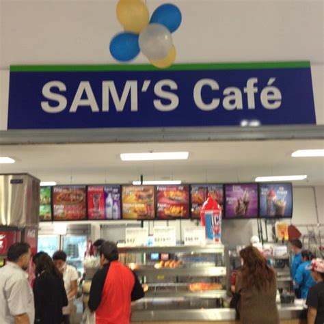 Sams cafe - Sam’s Club Cafe in Colorado Springs, CO, is the perfect spot for a snack, lunch, or dinner. And you don’t have to be a member to enjoy a meal. Entrees include our quarter-pound hot dog, a 16-inch pizza or just a slice, or a pizza pretzel served with a cup of marinara sauce for dipping.